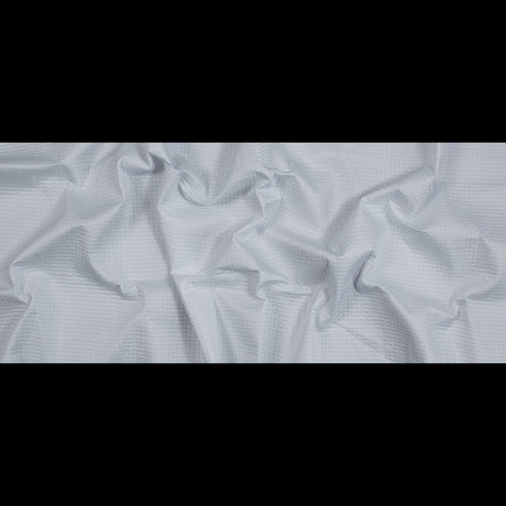 White Square Quilted Polyester Coating