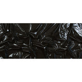 Faux Patent Leather with Black Knit Backing - Dark Olive