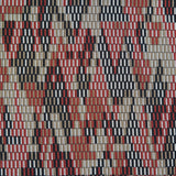 Rust and Beige Geometric Polyester Lining