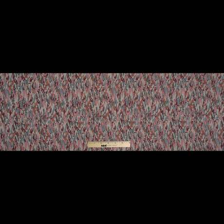 Rust and Beige Geometric Polyester Lining