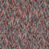 Rust and Beige Geometric Polyester Lining