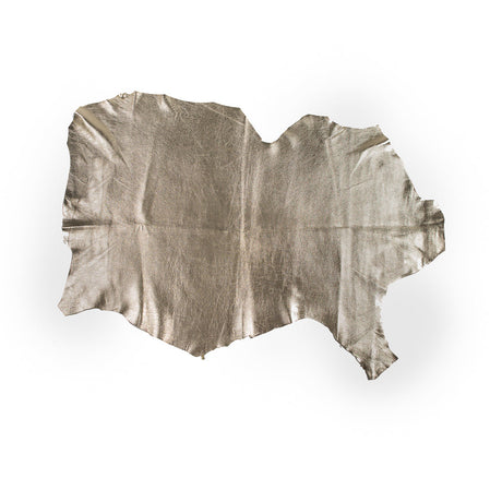 Medium Metallic Gold Foil Lamb Leather