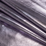 Medium Metallic Lilac Foil Lamb Leather