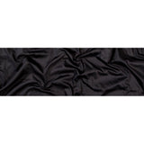 Mercerized Organic Egyptian Cotton Shirting - Black - Ravello Collection