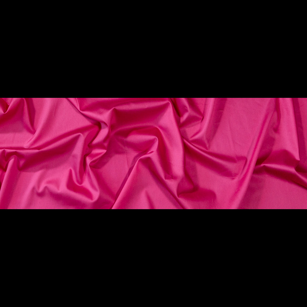 Mercerized Organic Egyptian Cotton Shirting - Fuchsia - Ravello Collection