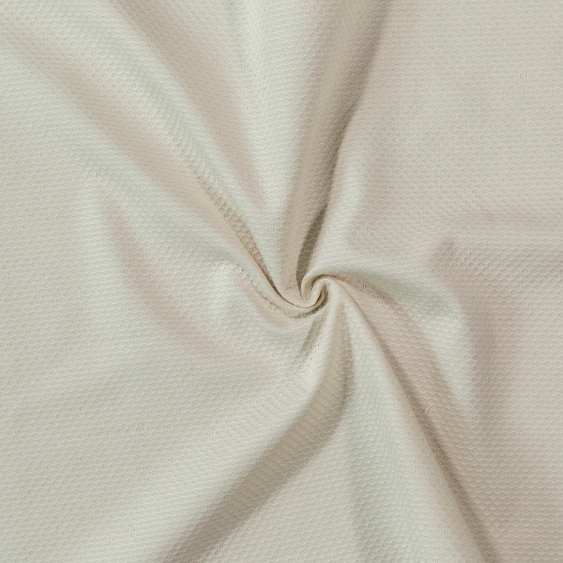 Bullseye Organic Cotton Pique - Beige - Maiori Collection