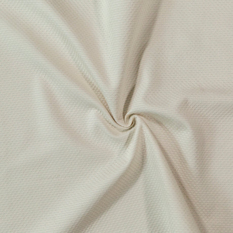 Bullseye Organic Cotton Pique - Beige - Maiori Collection