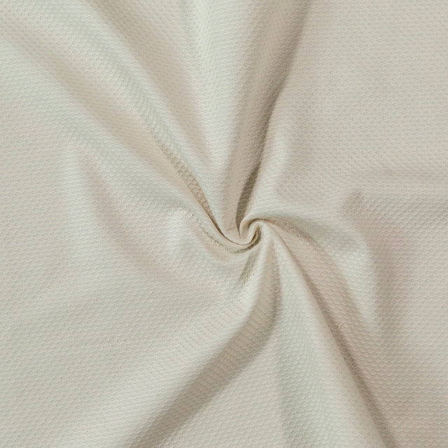 Bullseye Organic Cotton Pique - Beige - Maiori Collection