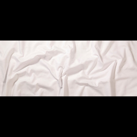 Birdseye Organic Cotton Pique - White - Otranto Collection