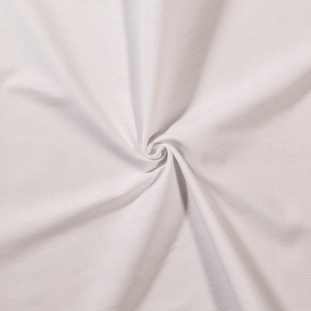 Birdseye Organic Cotton Pique - White - Otranto Collection