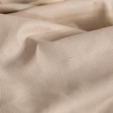 Birdseye Organic Cotton Pique - Beige - Otranto Collection
