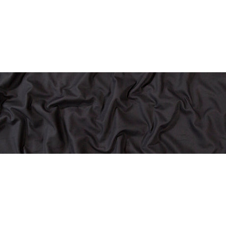 Birdseye Organic Cotton Pique - Black - Otranto Collection