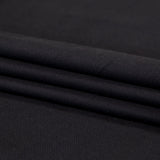 Birdseye Organic Cotton Pique - Black - Otranto Collection