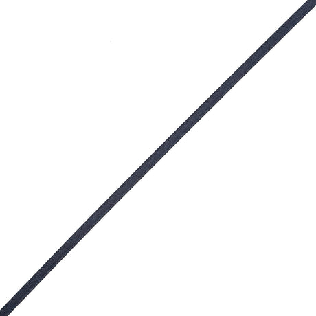 Navy Blue Single-Faced Polyester Satin Ribbon - 0.125"