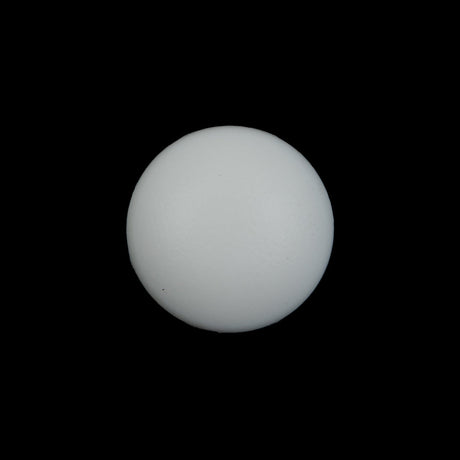 Ivory Shank Back Plastic Button - 32L/20mm
