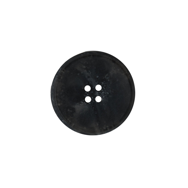 Italian Gray and Beige 4-Hole Button - 32L/20mm