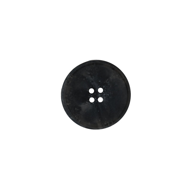 Italian Gray and Beige 4-Hole Button - 24L/15mm