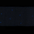 Royal Blue Russian Veiling with Pom Poms - 9"