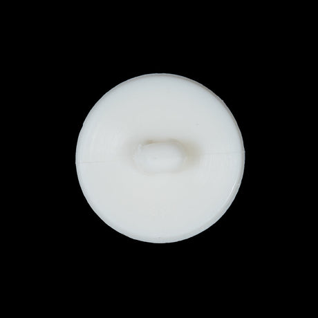 Ivory Shank Back Plastic Button - 36L/23mm