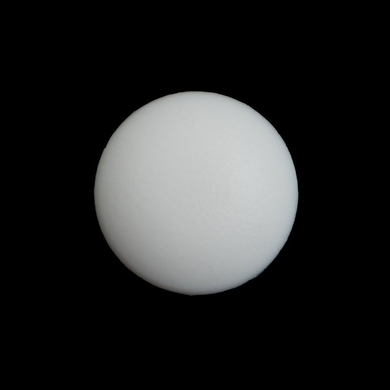 Ivory Shank Back Plastic Button - 36L/23mm