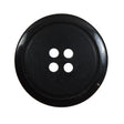 Black Plastic 4-Hole Button - 40L/25.5mm