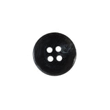 Dark Blue 4-Hole Plastic Button - 24L/15mm