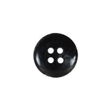 Dark Blue 4-Hole Plastic Button - 24L/15mm