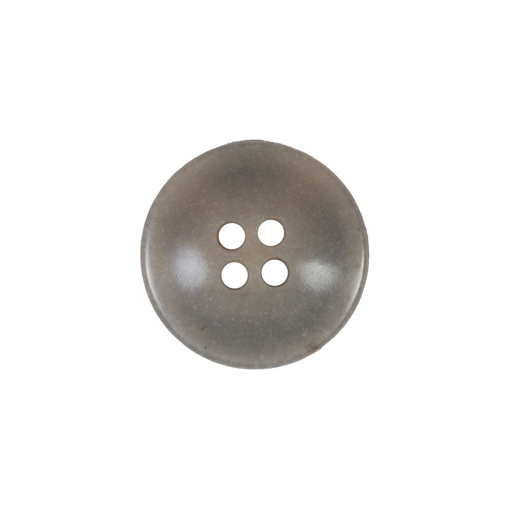Brown and Beige Plastic 4-Hole Button - 30L/19mm