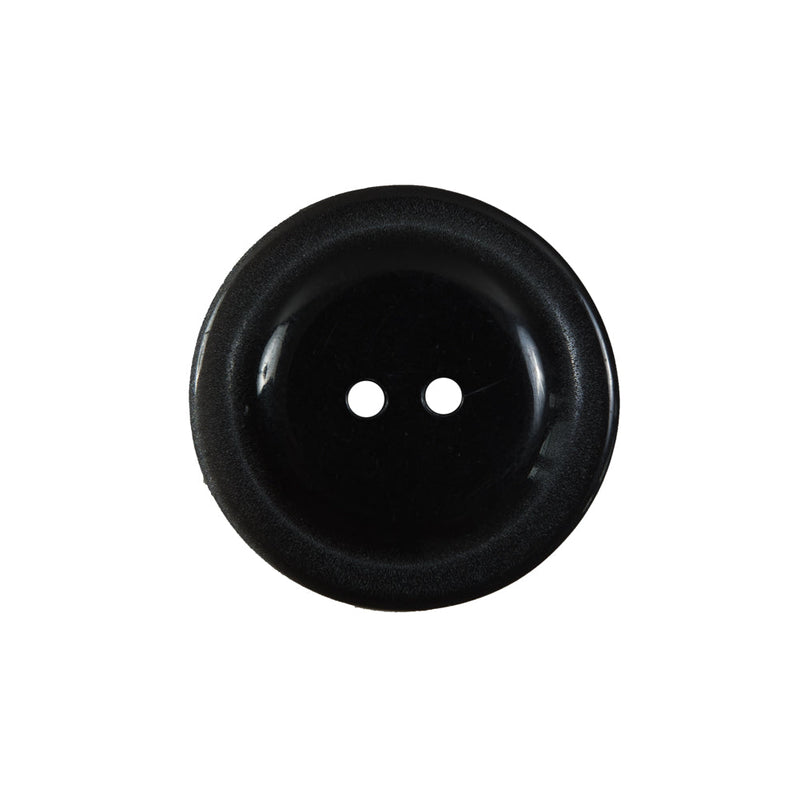 Gray Sparkle Plastic 2-Hole Button - 36L/23mm