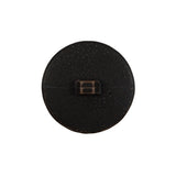 Brown Etched Plastic Shank Back Button - 36L/22mm