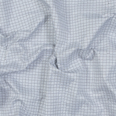 Black and White Reversible Quilted Coating with Filler