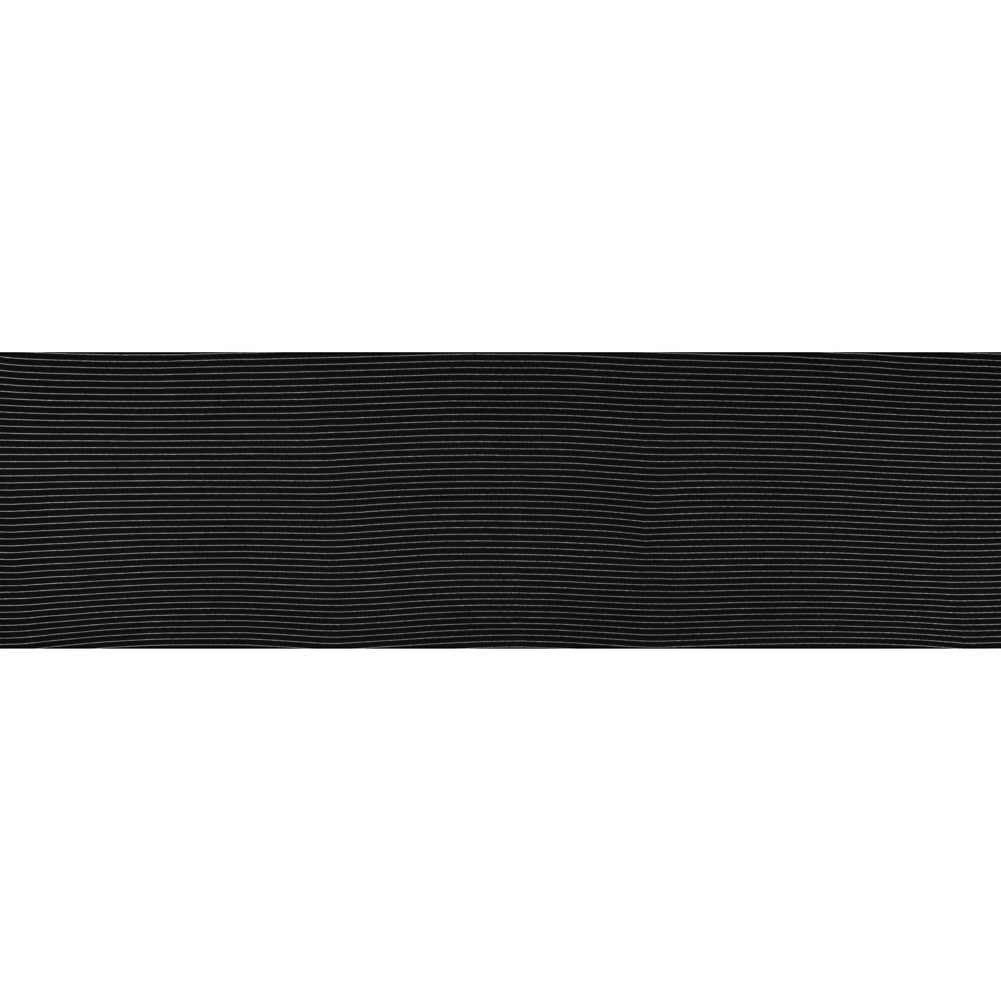 Italian Black and White Tactile Stretch Knit