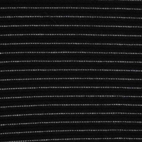 Italian Black and White Tactile Stretch Knit