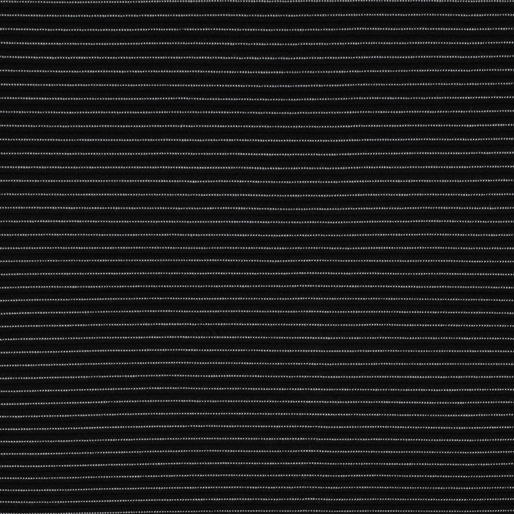 Italian Black and White Tactile Stretch Knit