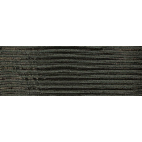 Italian Olive Striped Cotton Blended Tweed