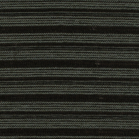 Italian Olive Striped Cotton Blended Tweed