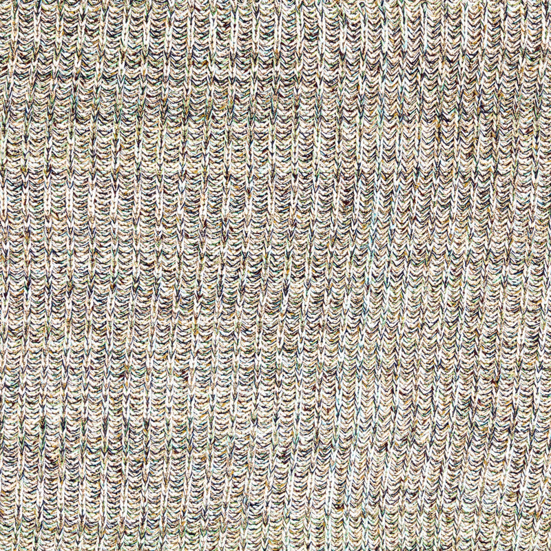 Italian Aqua, Navy and Green Chunky Wool Knit