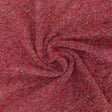 Italian Red and Gray Marbled Chunky Wool Knit