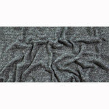 Italian Black and White Chevron Chunky Wool Knit