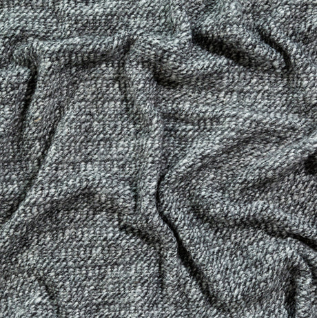 Italian Black and White Chevron Chunky Wool Knit