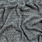 Italian Black and White Chevron Chunky Wool Knit