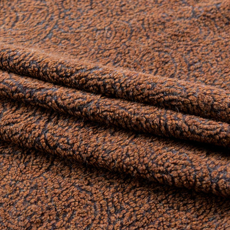 Brown and Gray Two-Tone Wool Knit