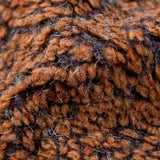 Brown and Gray Two-Tone Wool Knit