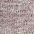 Italian Burgundy and White Chunky Wool Knit