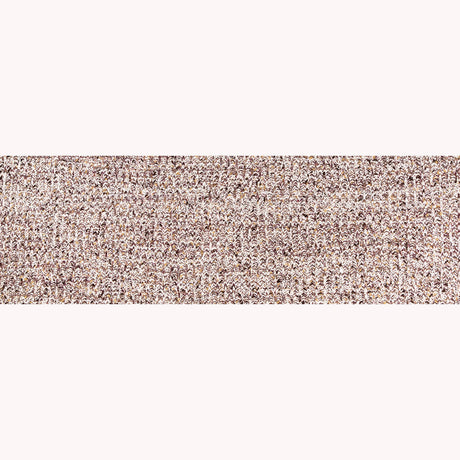 Italian White, Beet Red and Beige Chunky Wool Knit