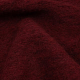 Italian Maroon Fuzzy Wool Knit