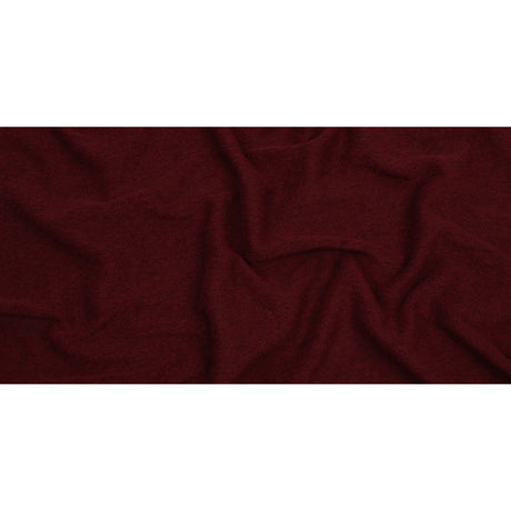 Italian Maroon Fuzzy Wool Knit