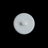 White Diamond Etched Shank Back Button - 30L/19mm