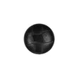 Black Shiny Etched Plastic Button - 24L/15mm