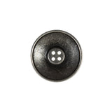 Italian Silver Metal 4-Hole Button - 32L/20mm